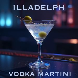Classic Vodka Martini Cocktail