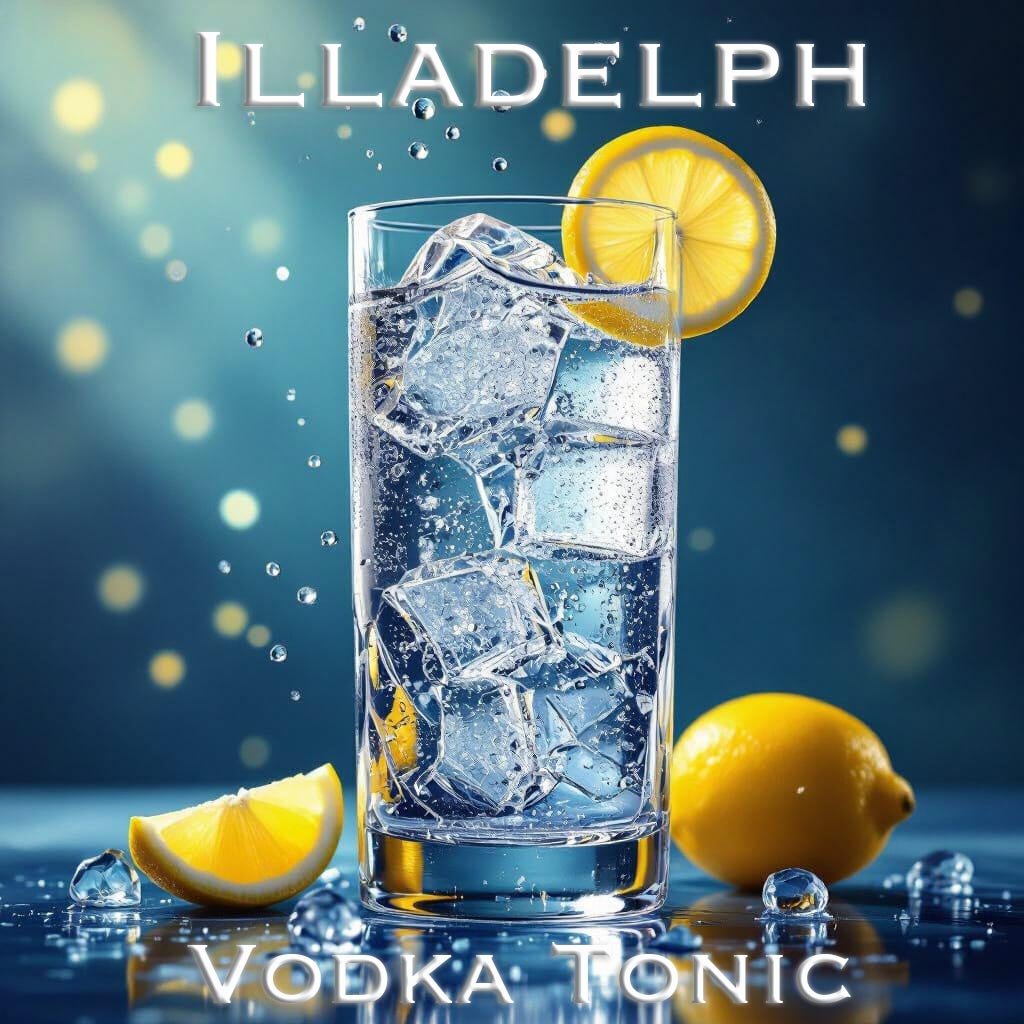 Vodka Tonic Cocktail: The Classic Summer Refresher Made with Illadelph Vodka