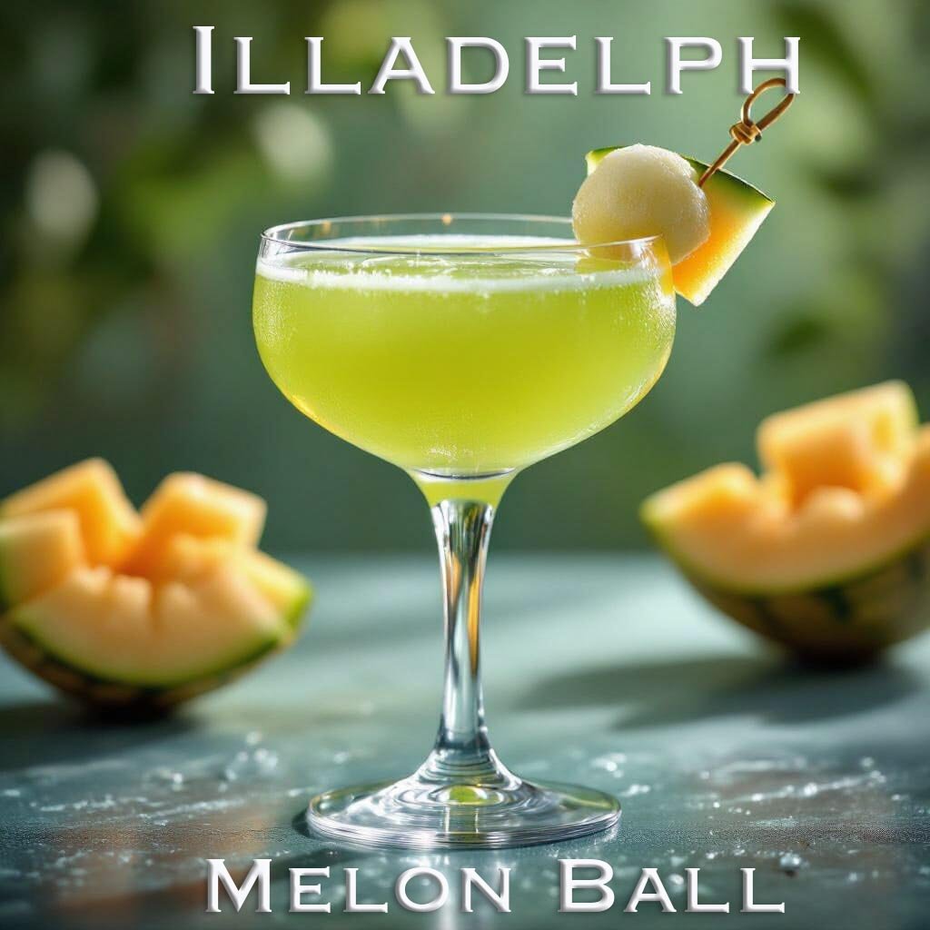 Melon Ball Vodka Cocktail