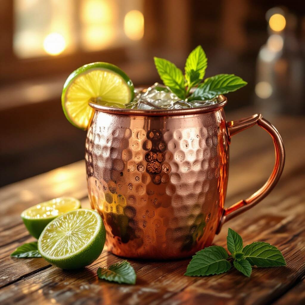 Moscow Mule Vodka Cocktail