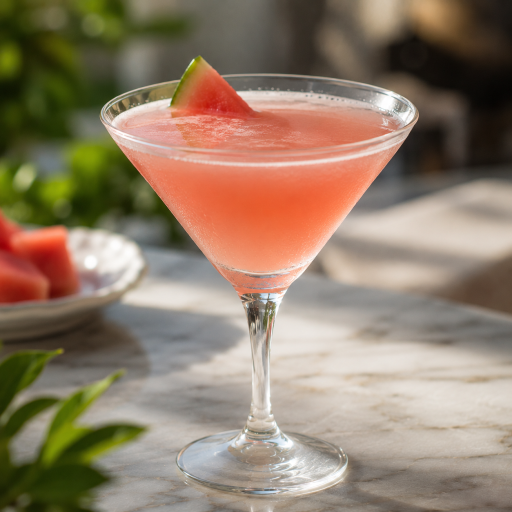 Watermelon Vodka Martini